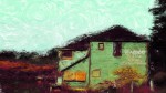 Seafood Bar at Marshall, painting