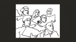 Choir, drawing by Leha Carpenter