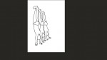 Handstand, drawing by Leha Carpenter