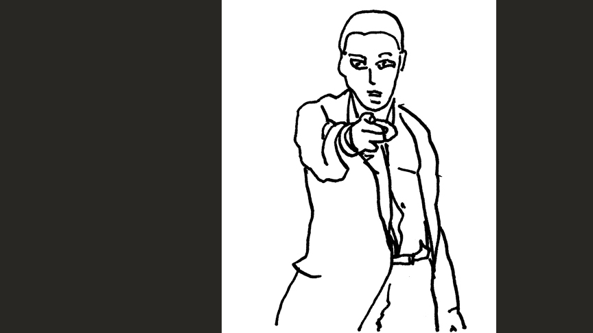 You, drawing by Leha Carpenter